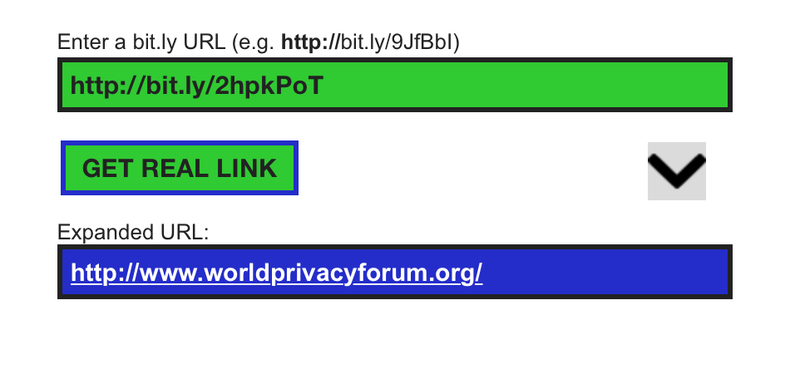 Bit.ly decoder example image